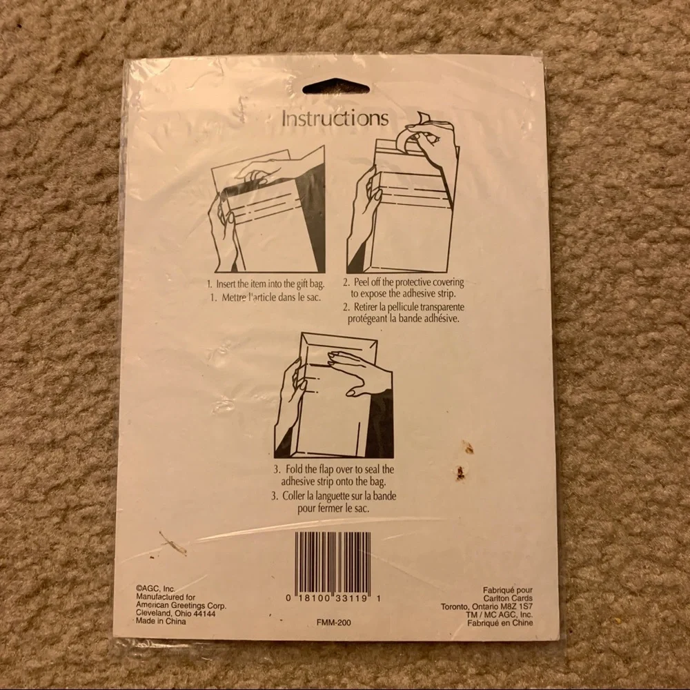 Free item: CD gift bag